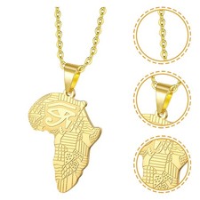 Collana mappa Africa Collana a