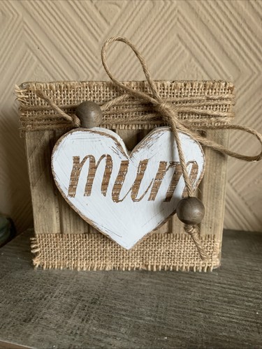 Targa legno shabby chic - in,