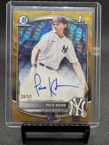 2025 bowman draft pico kohn - bowman,