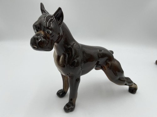 Statuina cane boxer maschio