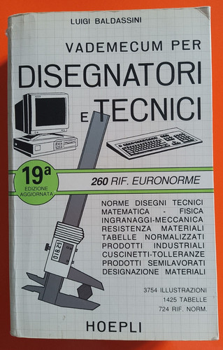 Manuale vademecum disegnatori - manuale,