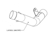 AKRAPOVIC L-B10R1 TUBO