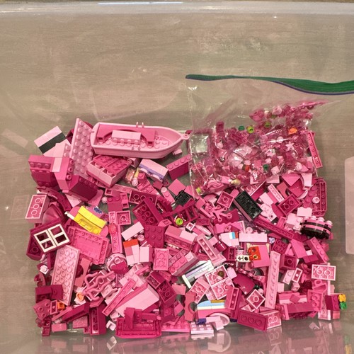 Lego lotto sfuso rosa - lego, rosa,