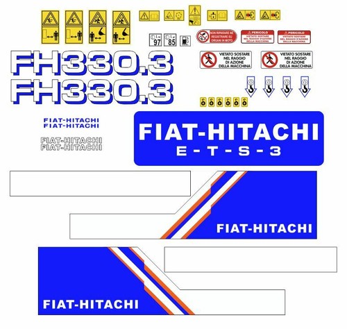 Fiat hitachi 330 beh - 330.3,
