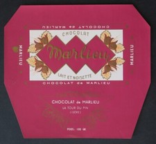 Etichetta CIOCCOLATO latte