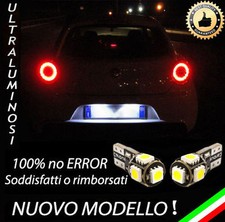 COPPIA LUCI TARGA 5 LED SPECIFICHE PER ALFA MITO T10 W5W CANBUS 100% NO ERRORE