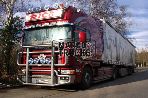 Foto camion scania 164l 580 - camion,