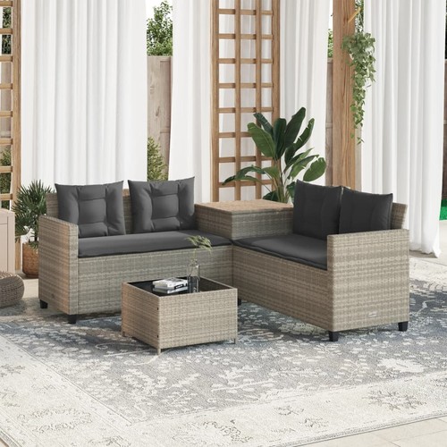 Divano giardino con tavolo - giardino,
