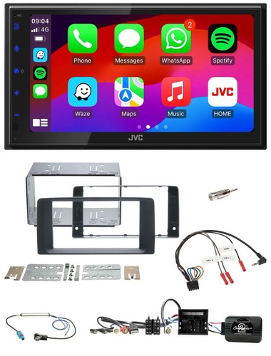 Jvc bluetooth usb mp3 2din - jvc,