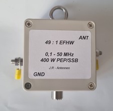 Trasformatore 49 a 1 - Balun 400 Watt PEP EFHW per Antenne a Filo Risonante