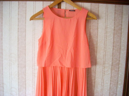 Vestito arancione marca motivi - vestito,