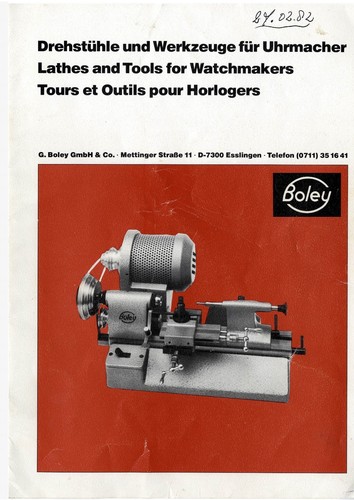 Catalogo tornio orologiaio - catalogo,