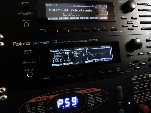 Roland 990 display led - display,