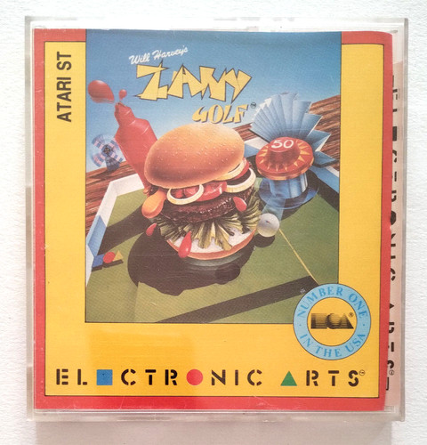 Videogame zany golf - videogame, electronic