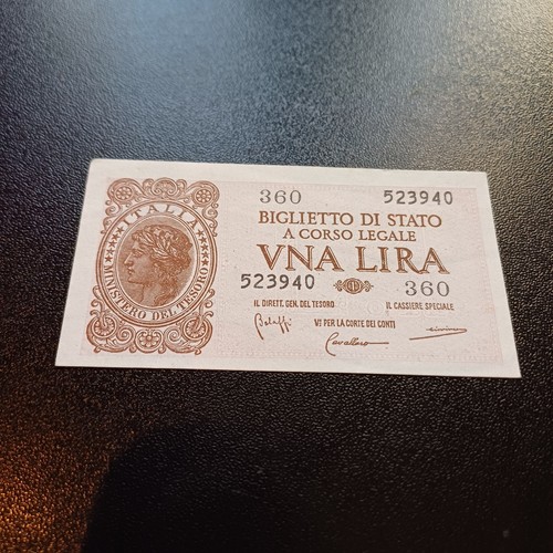 Vecchia banconota regno - banconota, d
