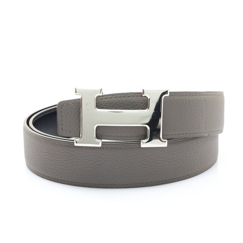 Hermes reversible belt gris - belt,