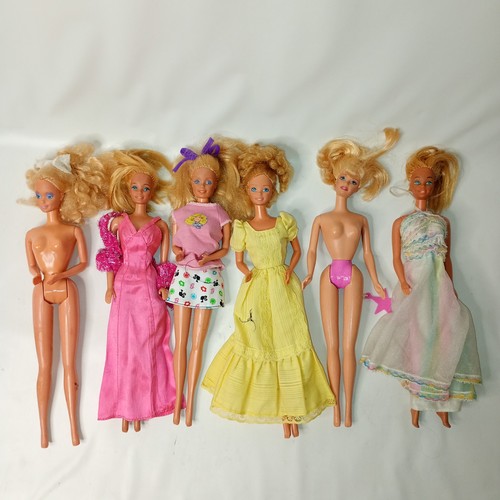 Lotto barbie vintage - 6, anni
