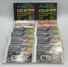 Lotto CD DVD vuoti 12 dischi