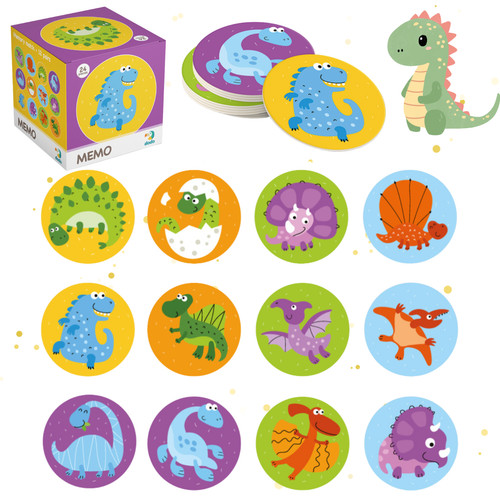 Gioco memoria dinosauri - gioco, di