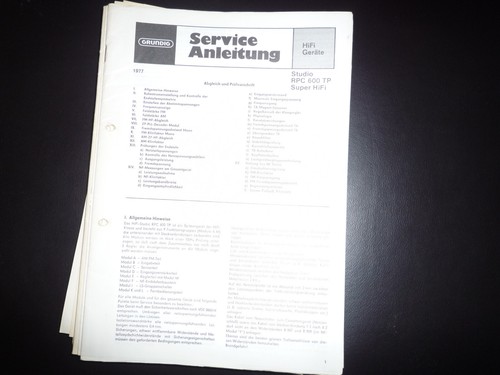 Manuale servizio originale - di,