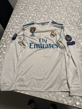 Maglia REAL MADRID Champions League 2018 CRISTIANO RONALDO Manica CR7, Taglia S