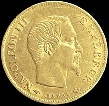 1860 oro francia franchi - a,