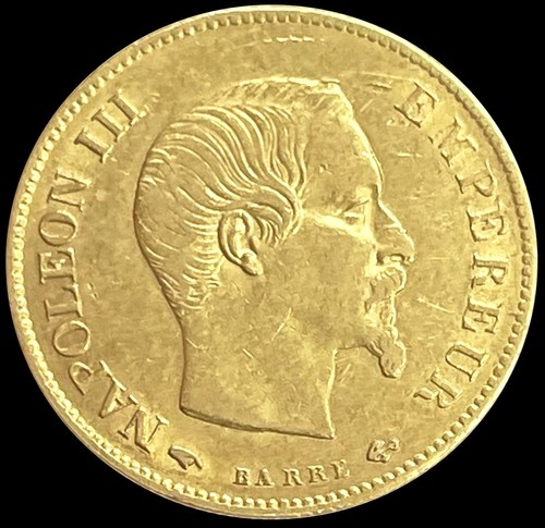 1860 oro francia franchi - oro,