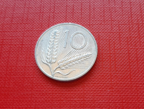 Pièce italie 10 lire - lire, 1955