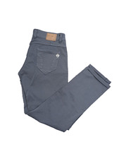 Pantaloni jeans Dixie da donna in puro cotone vita bassa Tg L Grigio