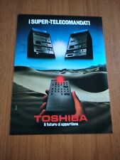 1981 TOSHIBA SUPER TELECOMANDO STEREO AUREX 60 70 HIFI SYSTEM VINTAGE AD PUB
