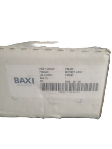 Baxi 242492 bruciatore assy - baxi,