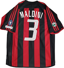 maglia calcio vintage Maldini AC Milan Adidas 2003 2004 FONDAZIONE MILAN shirt