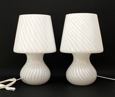 Lino TAGLIAPIETRA | (50hx30cm) Mid-century modern Murano glass table lamp.