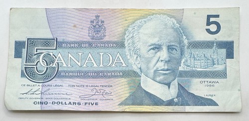 Banconota dollari 1986 - dollari,