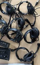 Canford Tecpro SMH210 Cuffia interfono, compatibile Clearcom/ASL/etc -4 pin XLR