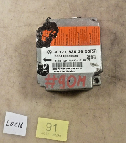 Modulo airbag mercedes - modulo,