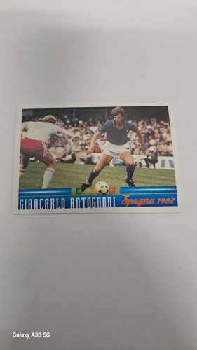 Figurina panini azzurro - figurina,