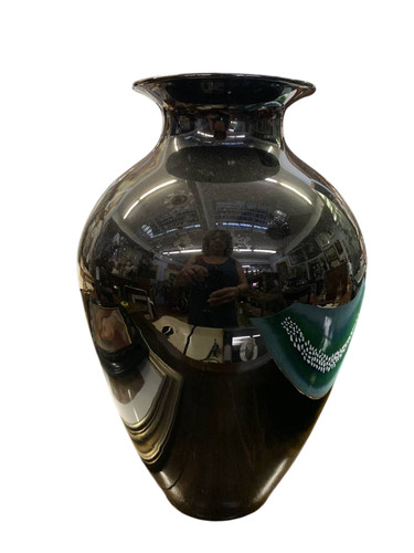 Grande vaso murano nero - vaso,