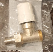 Valvola Termostatizzabile RBM Diritta Due Vie per tubo rame 3/8" 490390