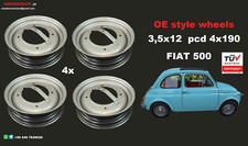 Kit cerchi per fiat 500 - kit, 4