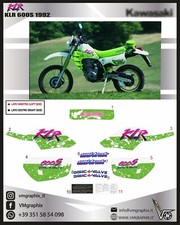Klr 600s 1992 - 600s, adesivi