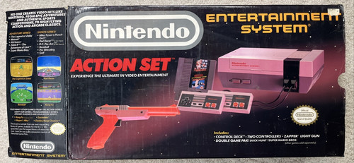 Nintendo nes action set - nes,