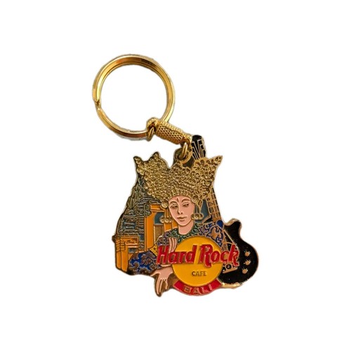 Hard rock cafe bali keyring - bali,