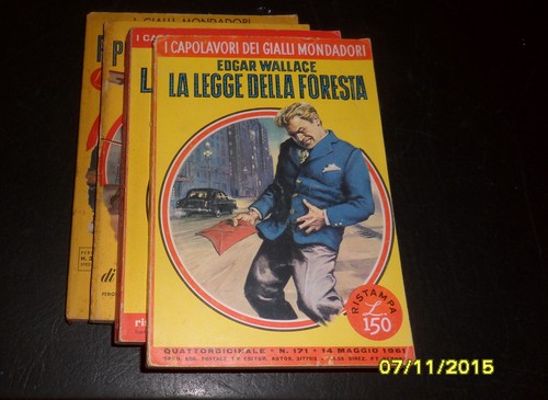 Mondadori gialli legge - mondadori, la