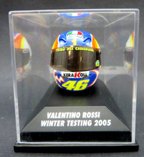 VALENTINO ROSSI Collection - AGV HELMET CASCO WINTER TESTING 2005 - Minichamps -