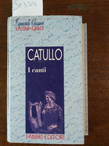 Canti catullo - i,