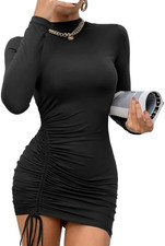 Vestito Donna Elegante Maniche