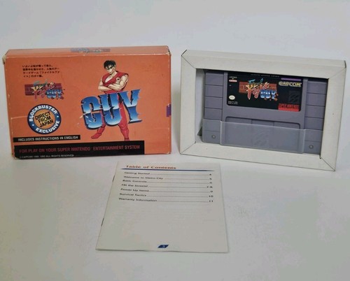 Final fight guy snes autentico - guy,