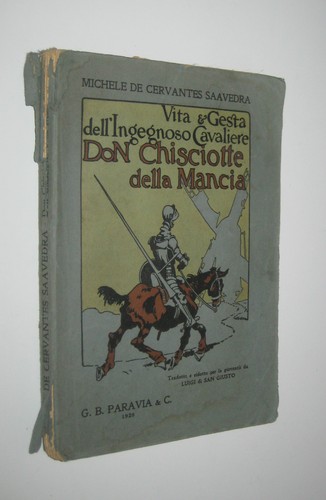 Cervantes don chisciotte della - cervantes,
