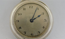 Working silver pocket watch